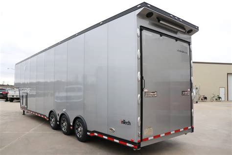 Image result for Intech Enclosed Gooseneck Trailers