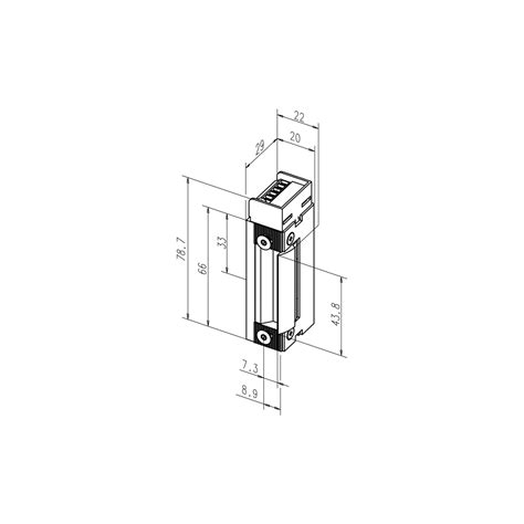 Electric strike 143RF | ASSA ABLOY