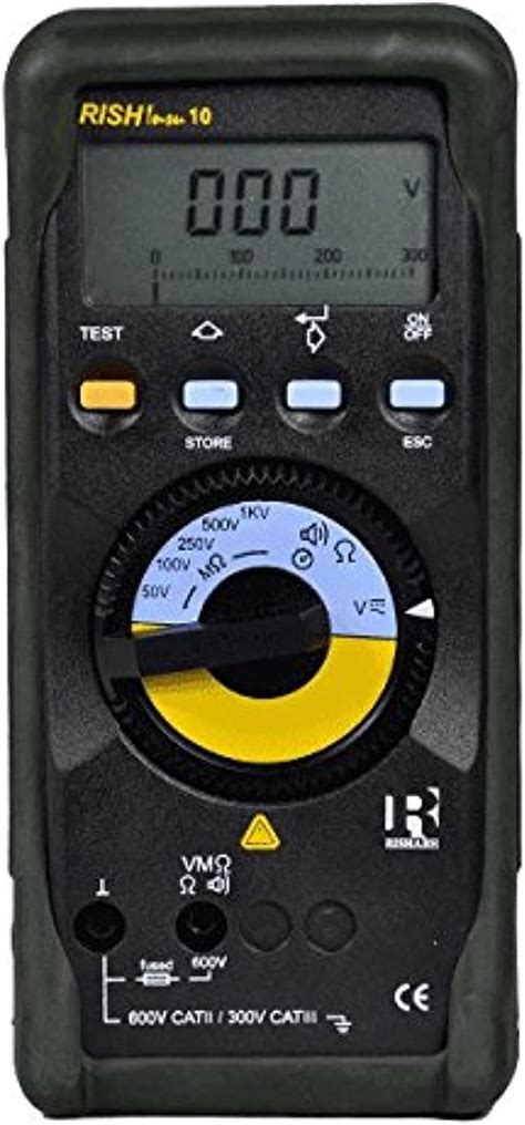 RISHABH INSULATION TESTERS RISH INSU 10, Multi, Medium (RP1442 ...