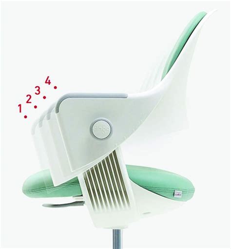 Buy SIDIZ Ringo Junior Adjustable Desk Chair Artificial Leather Fixed ...