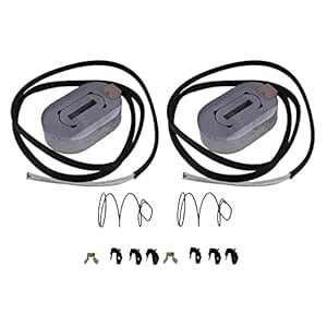 AIVWUMOT 2Pcs 12-1/4"x3-3/8 Electric Trailer Brake Magnet Kit for 9K ...