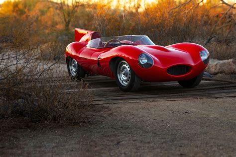 A Rare Factory-Red Jaguar D-Type – Britain's Le Mans-Dominating Supercar