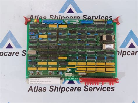 SCHINDLER PE 380.MA 834 810 ELEVATOR CONTROL BOARD – Atlas Shipcare ...