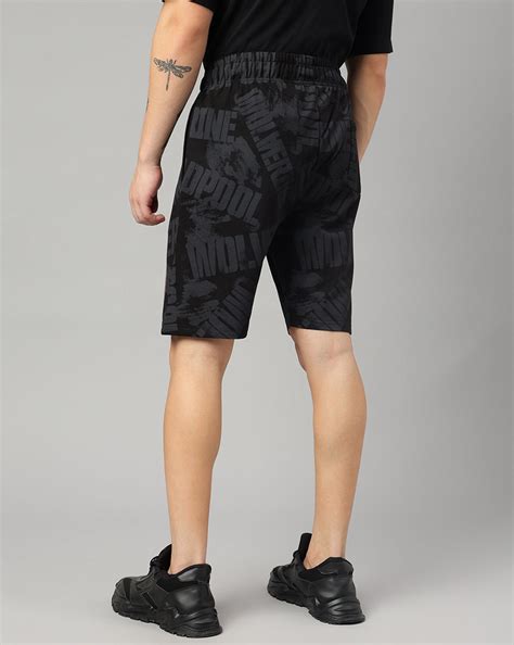 Deadpool Black Shorts Men – Free Authority