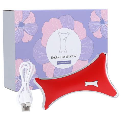 Gua Sha Facial Tools Heating Facial Spatula Face Scraping Massager ...