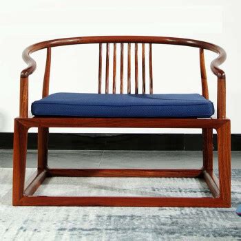 新中式椅子榆木泡茶椅官帽椅太师禅椅单人茶椅子胡桃色实木客人椅-阿里巴巴