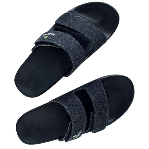 Denim Parallel Sugar Sliders - Navy Men (Geva 15)