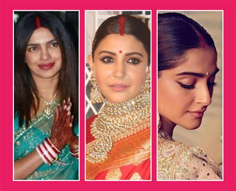 How To Wear Your 'Sindoor' Like A Celebrity And Make A Statement ...