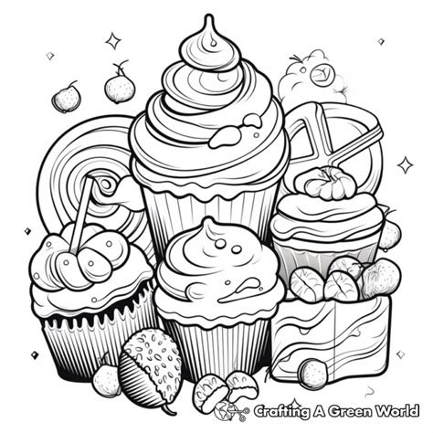 Snack Coloring Pages 的图像结果
