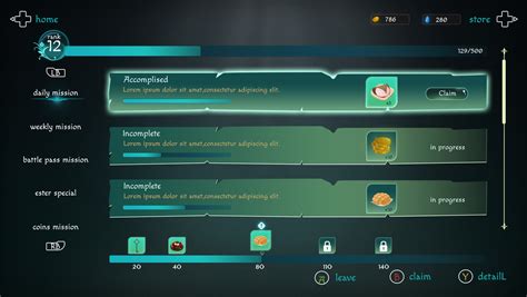 Image result for Open World RPG GUI