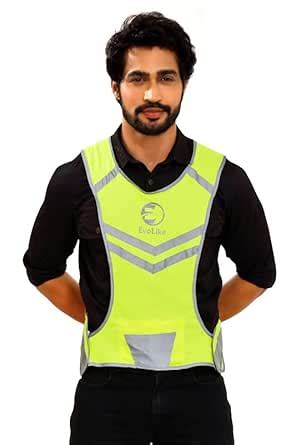 ReflectoSafe High Visibility Wear Reflective Jacket Cycling for Night ...
