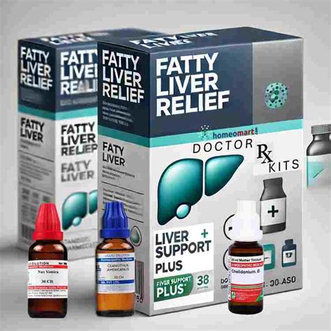 Fatty Liver Homeopathy Kits – Natural Detox & Liver Health Support ...