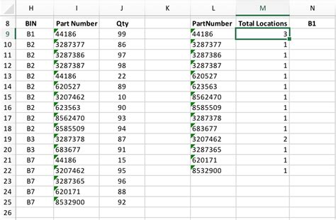 Excel Array Functions 的图像结果