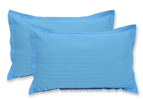 Sky Blue Color Pillow Cover Pair – JaipurFabric®