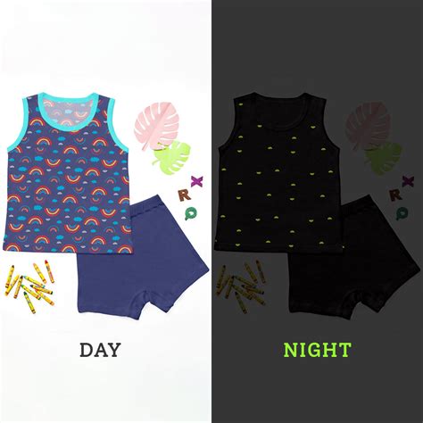 Evrydaywear Top & Shorts Set (Rainbow Smiles) - SuperBottoms