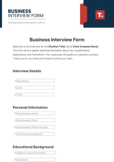 Image result for Business Interview Example