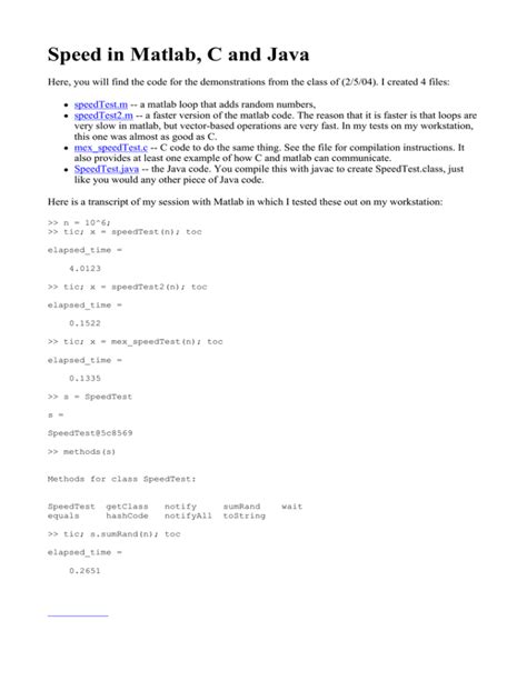 Image result for Speed and Time MATLAB