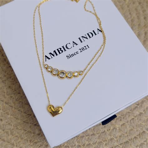 Minimalist 18k Gold Plated Necklaces – Tarnish-Resistant & Stylish ...