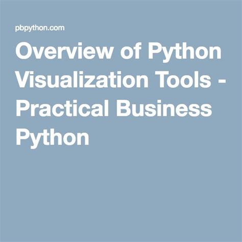 Image result for Python Process Visualization