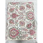 Raghuraj Lifestyle Jaipuri Handmade Floral Printed Fabric (Multicolor ...