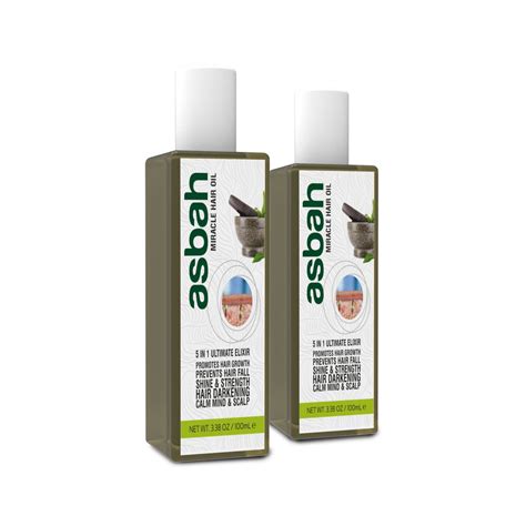 Asbah Herbal Growth Support Hair Oil – Spatz India