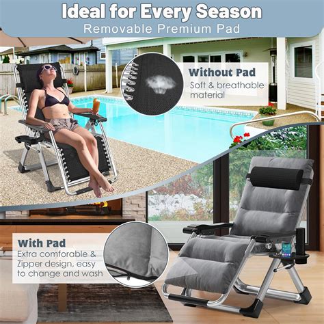 Slsy Zero Gravity Chair, Reclining Lounge Chair with India | Ubuy