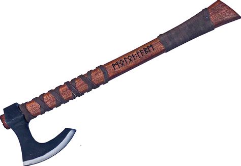 Buy Vikings Norseman Custom Handmade Battle Axe with Carbon Steel Axe ...