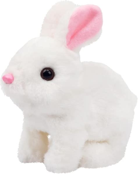 Buy Hopping Jumping Rabbit Interactive Electronic Pet Plush Bunny Toy ...