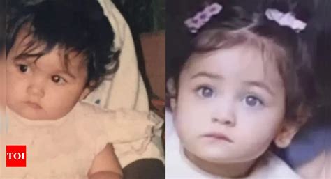 Fans point out striking resemblances between Alia Bhatt's childhood ...