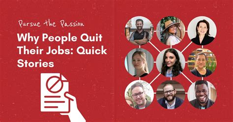 Why People Quit Their Jobs: 11 Quick Stories - Pursue The Passion
