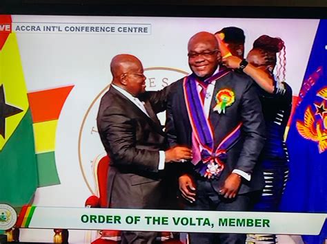 CCTU’S CHANCELLOR RECEIVES ‘ORDER OF VOLTA’ FOR EXEMPLARY SERVICE TO ...