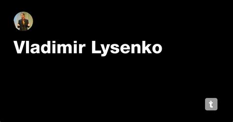 Vladimir Lysenko — Teletype