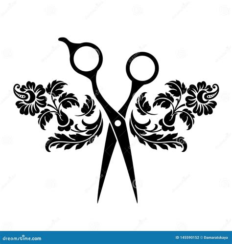 Hair Salon Scissors Logos