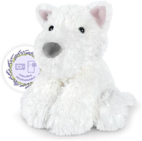 SuzziPals Warmable West Highland White Terrier Dog Stuffed Animals ...
