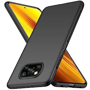 Prime Retail Plain Flexible Silicon Back Cover for Poco X3 - Matte ...