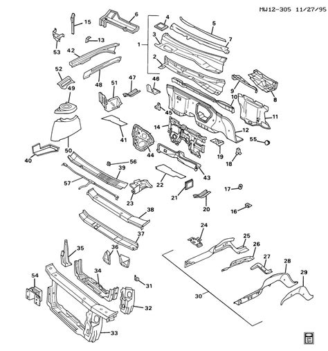 Exploring the Components of a 95 Chevy Lumina: A Visual Guide