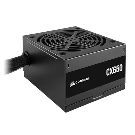 Amazon.in: Buy CORSAIR Series CX650 80 Plus Bronze ATX Power Supply, A ...
