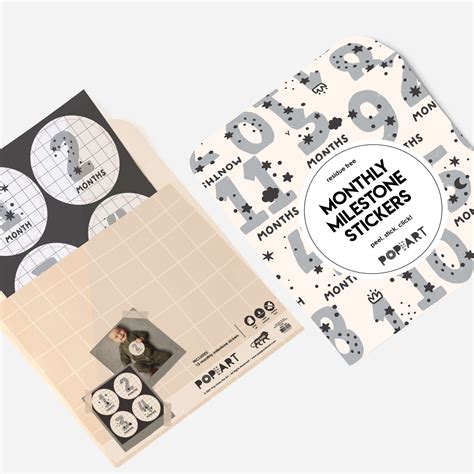 Monthly Milestone Stickers – mumma.com