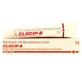 Clocip B Cream 5 gm | Uses, Side Effects, Price | Apollo Pharmacy