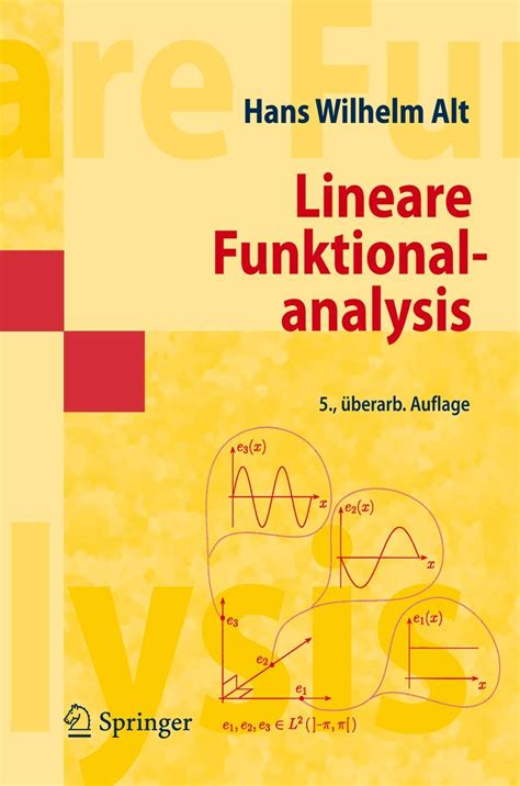 Buy Lineare Funktionalanalysis: Eine Anwendungsorientierte Einfuhrung ...