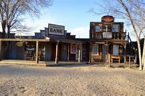 This Town in the California Desert Is Actually an Old Western Movie Set ...