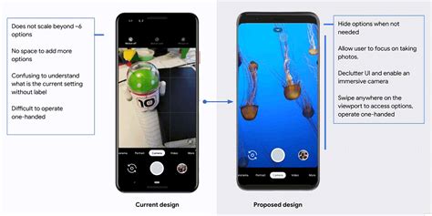 Google Pixel Camera app UX design - Kartik Rao