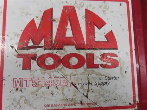 MAC Tools Battery Charger/ Starter & Snap-On Battery / Alternator Tester