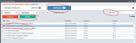 Install Software Using NI Max 的图像结果