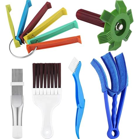 Dazzleimart 6Pcs Air Conditioner Fin Cleaner with Air Conditioner, FCR6 ...