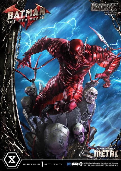 DC Comics Red Death Speeds on In With New Prime 1 Studio Statue