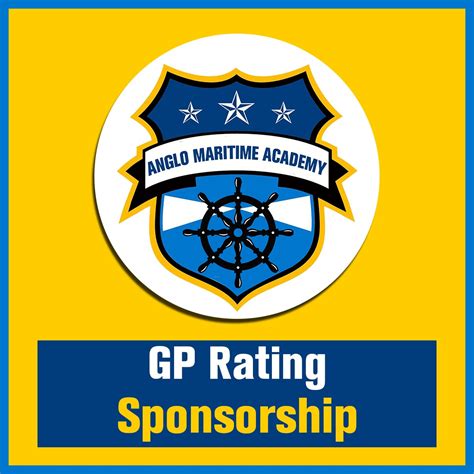 GP Ratings Online Sponsorship 2024 – Anglo Maritime Academy