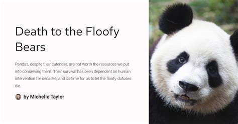 Why Pandas should be extinct