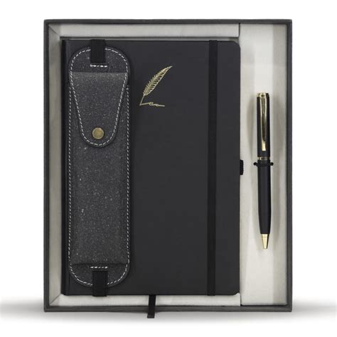 Premium Notebook With Pen & Pen Pouch – Mahavir Industries