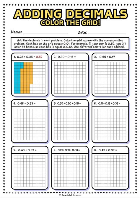 Worksheetcloud Adding Decimals 的图像结果